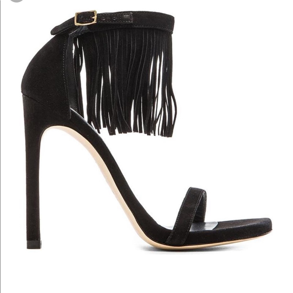 Stuart Weitzman Nudist Love Fringe